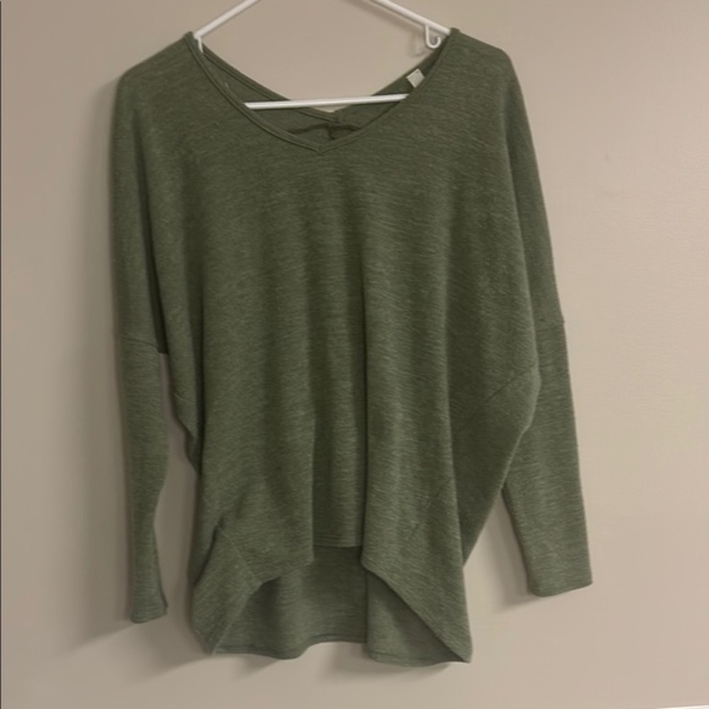 Twenty Ten Olive Green V-Neck Sweater